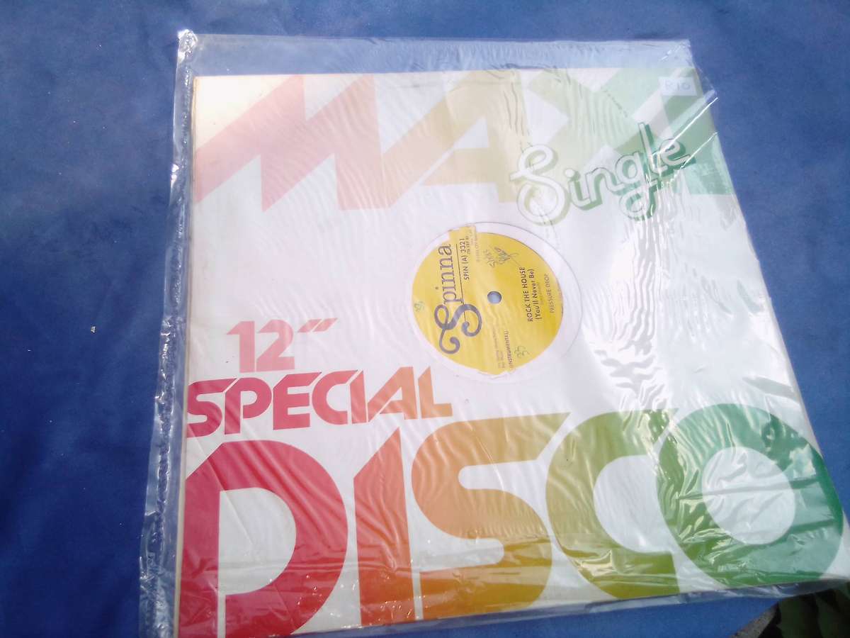 L.P.  12" Special Maxi Disco.  Rock the House.  Pressure Drop.     VG  VG