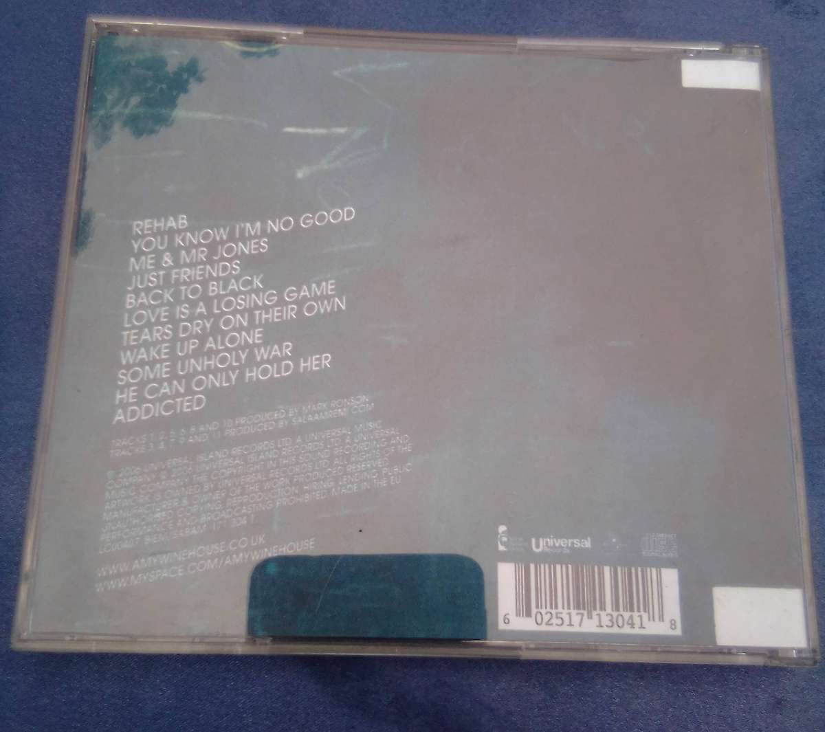 CD. Amy Winehouse.  Back to Black.