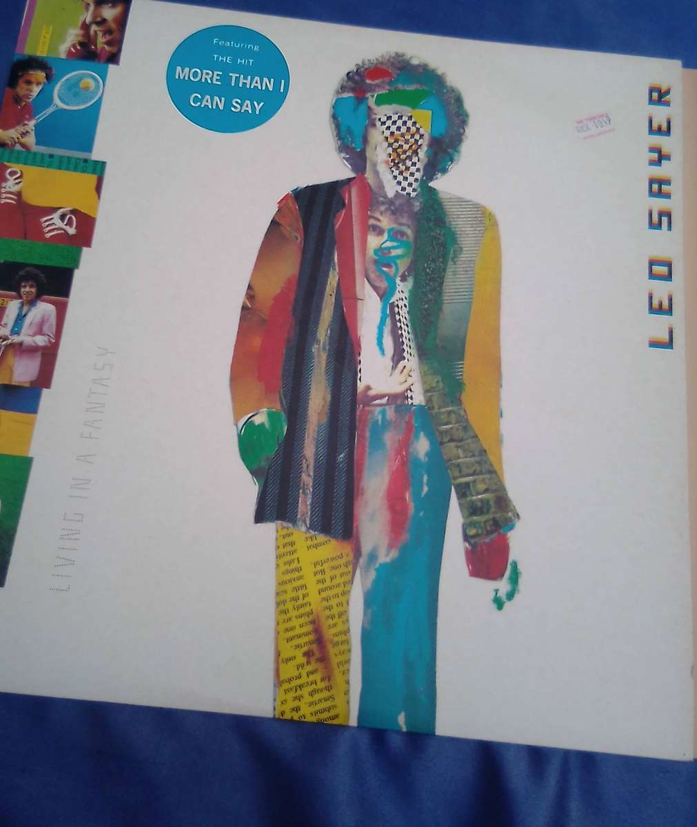 L.P.   Leo Sayer.  More than I can Say.  Living in a Fantasy.   VG  VG