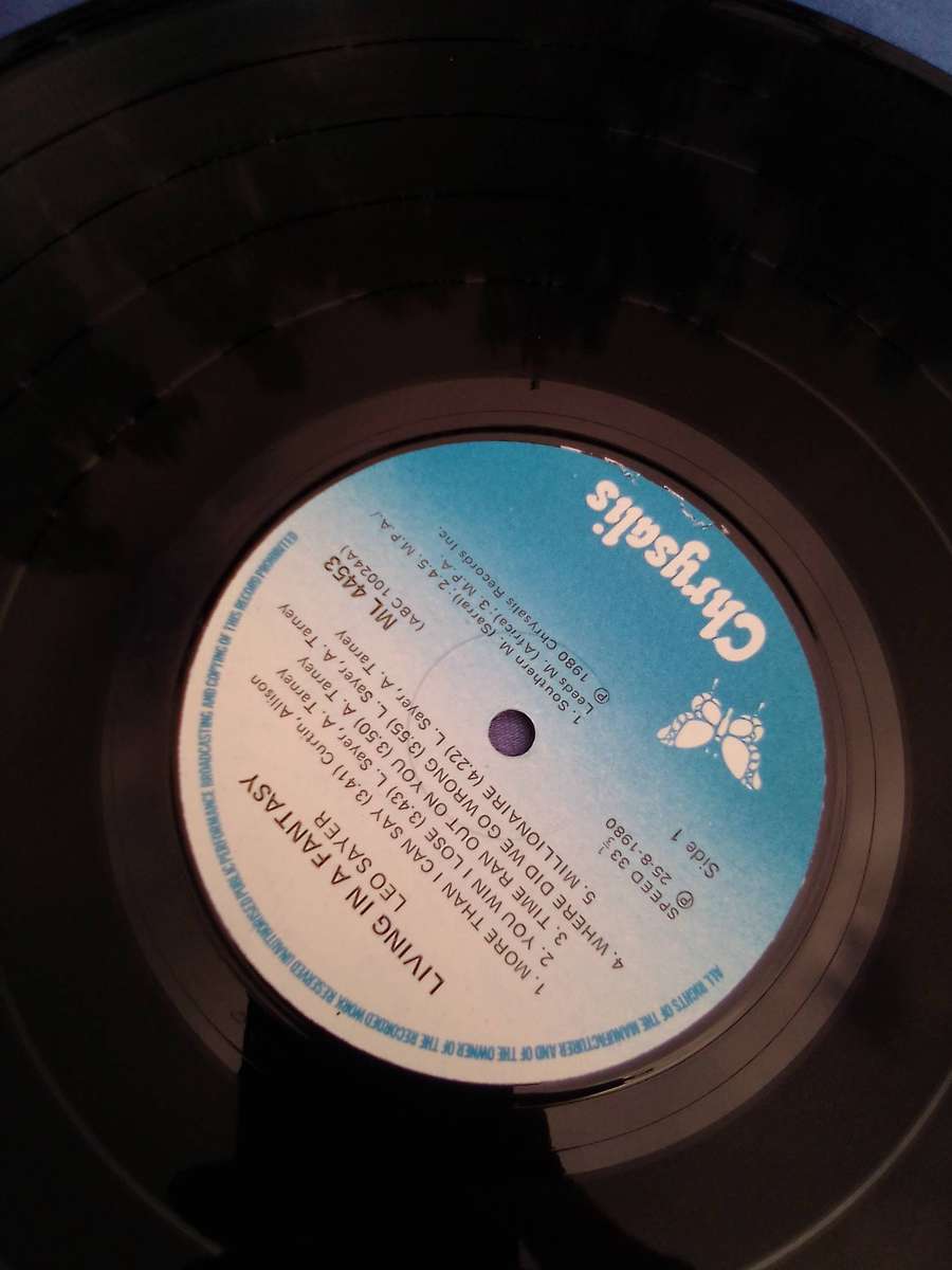 L.P.   Leo Sayer.  More than I can Say.  Living in a Fantasy.   VG  VG