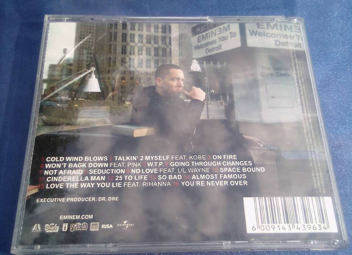CD. Eminem.  Recovery.