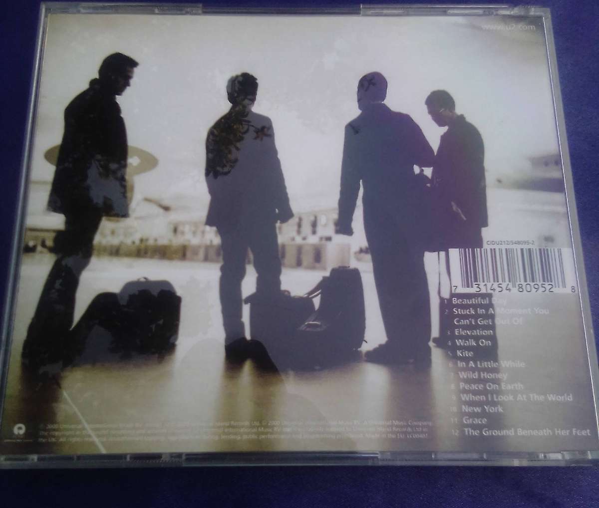 CD. U2.  All that you can't leave behind.