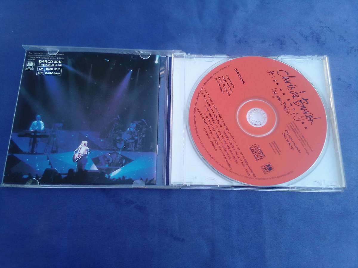 CD.  Chris de Burgh.  High on Emotion.