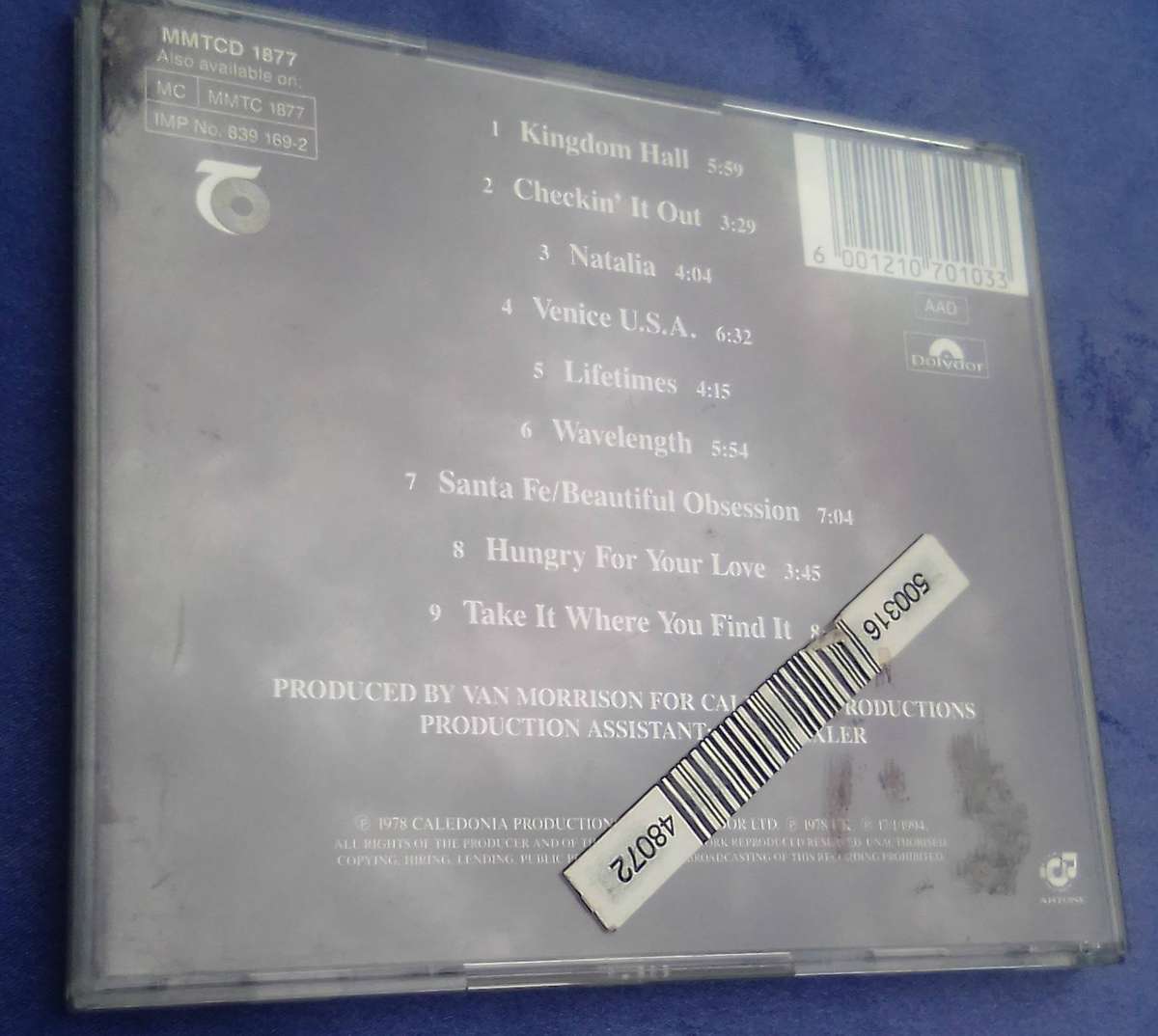 CD. Van Morrison.  Wavelength.