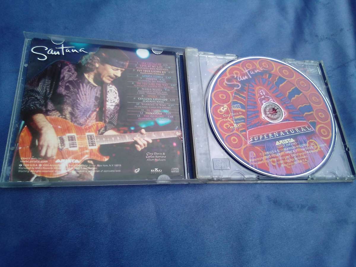 CD. Santana. Supernatural.