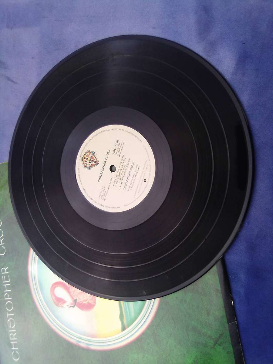 L.P. Christopher Cross.  Cover: Very good.  L.P. Very good.