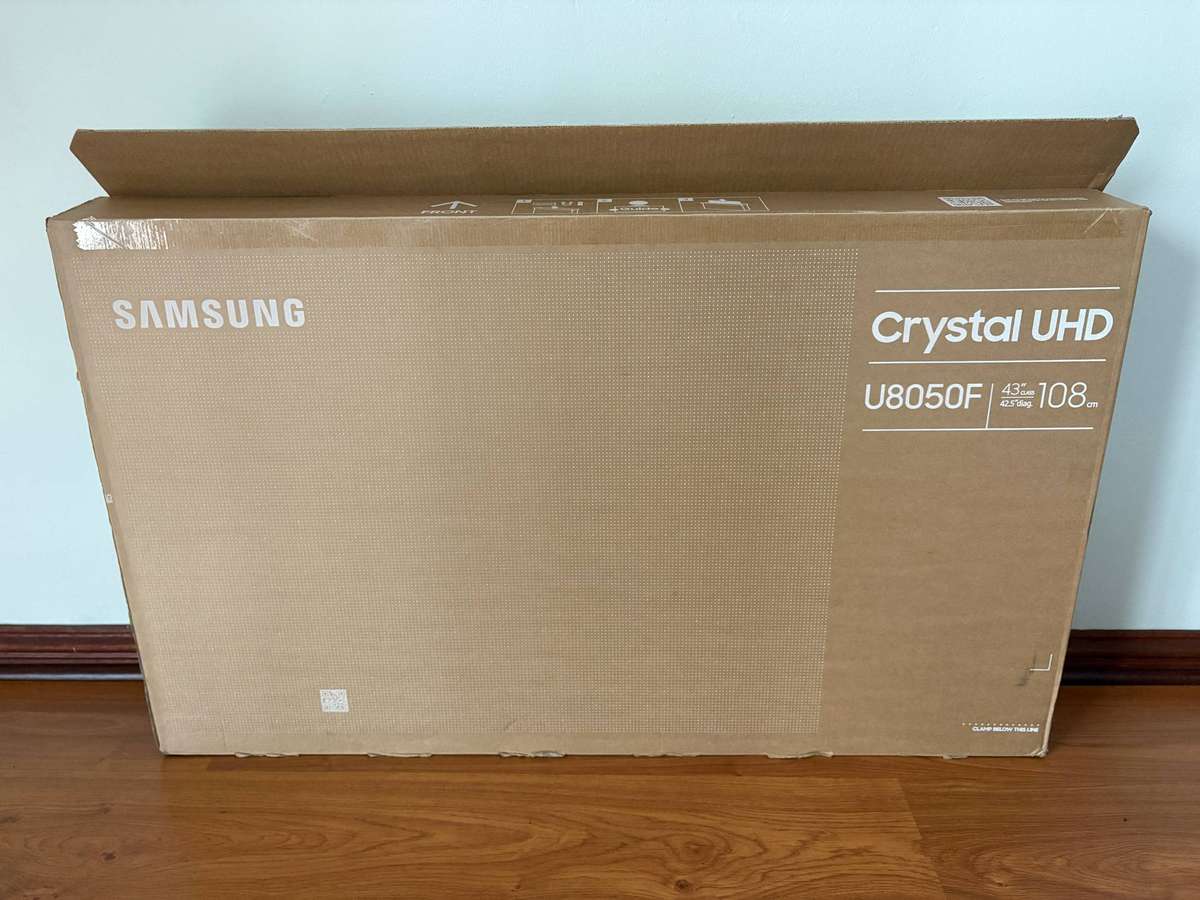 Samsung 43 Crystal UHD 4K Smart TV  Open Box / Unused