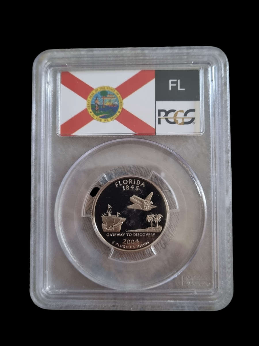 USA: 2004-S 25c,  Florida PF69