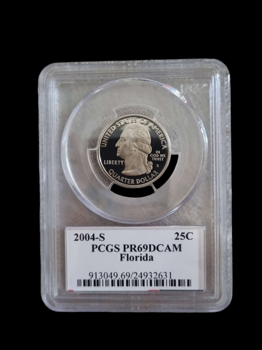 USA: 2004-S 25c,  Florida PF69