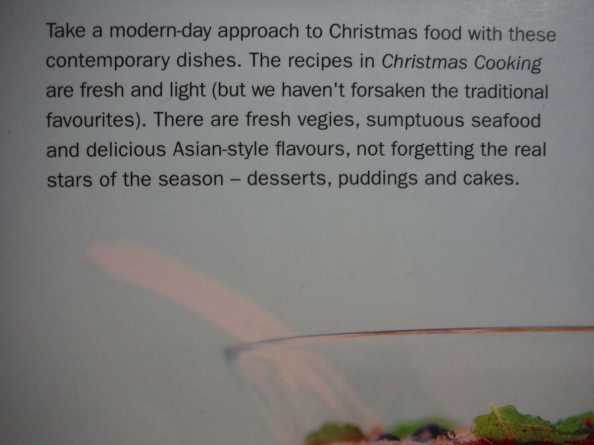 The Australian Women's Weekly : Christmas Cooking - Softcover