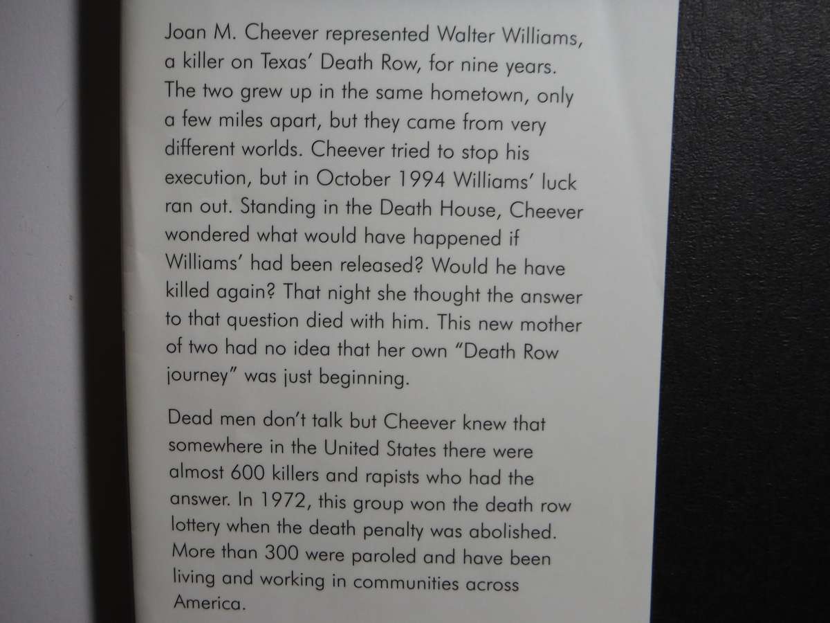 Back From the Dead - Hardcover - Joan M. Cheever