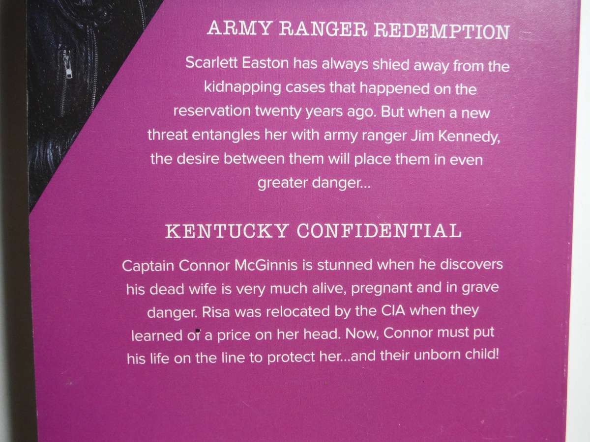 Mills & Boon 2 in 1 - Paperback - Army Ranger Redemption and Kentucky Confidential