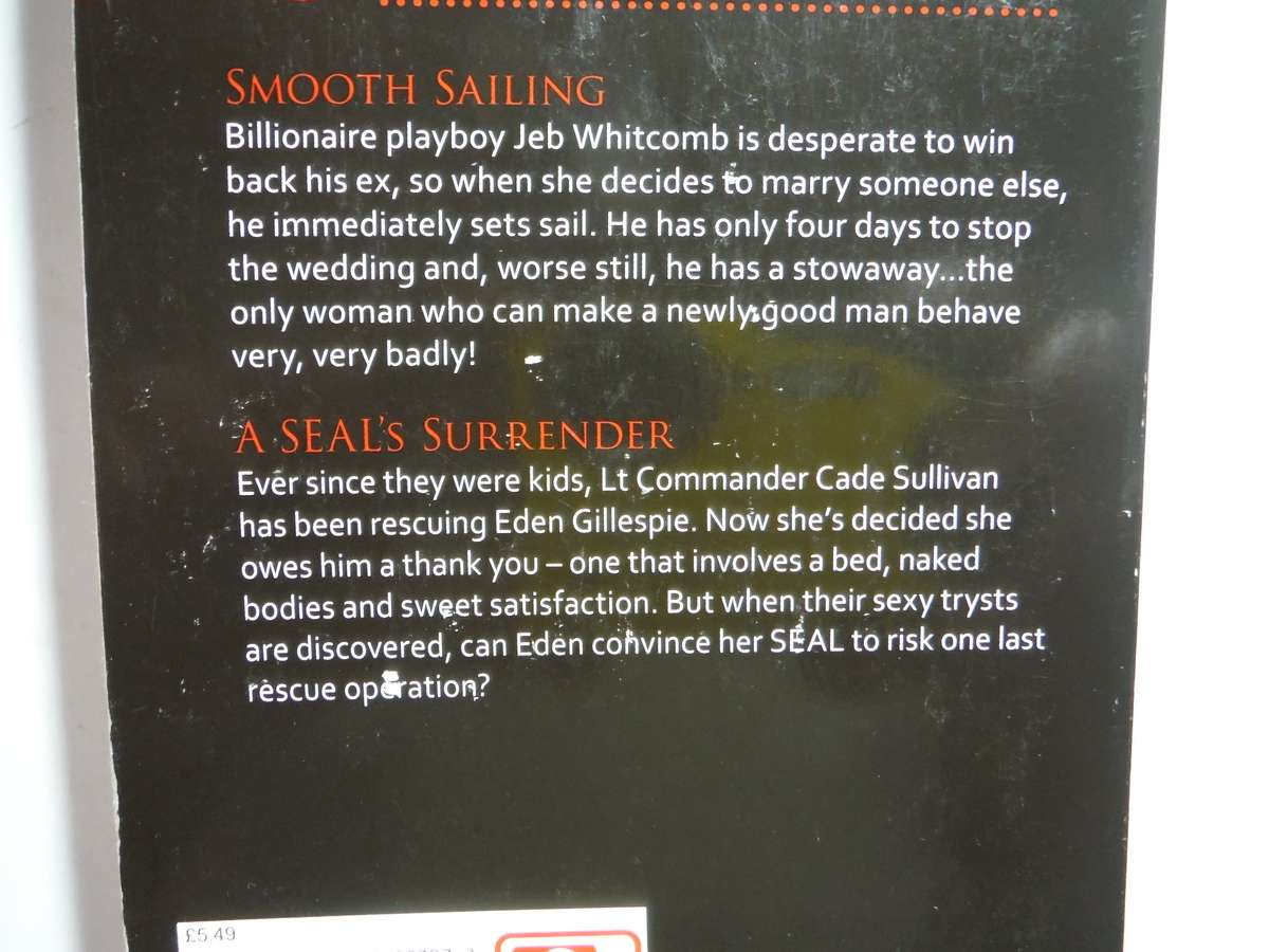 Mills & Boon 2 in 1 - Paperback - Smooth Sailing and A Seal's Surrender