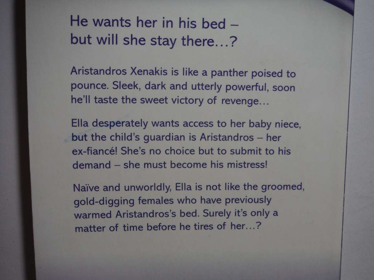 Mills & Boon : The Greek Tycoon's Blackmailed Mistress - Paperback - Lynne Graham