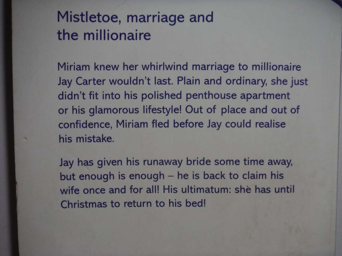 Mills & Boon : The Millionaire's Christmas Wife - Paperback - Helen Brooks