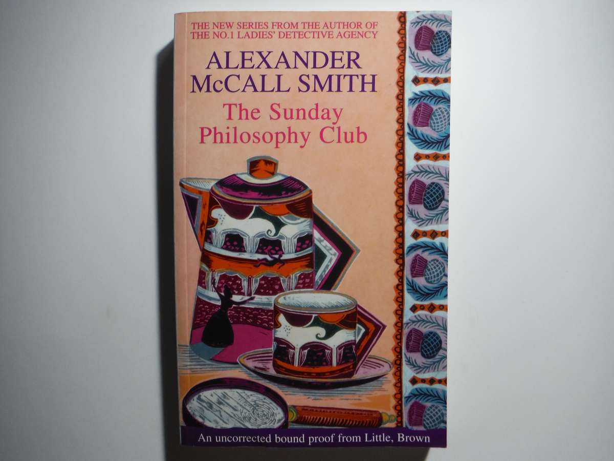 The Sunday Philosophy Club - Paperback - Alexander McCall Smith - Uncorrected Proof 174 of 274