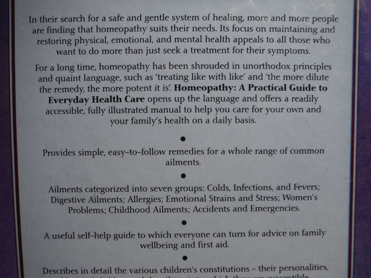 Homeopathy : A Practical Guide to Everyday Health Care - Hardcover - Robin Hayfield