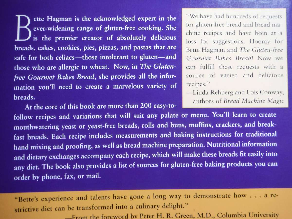 The Gluten-Free Gourmet Bakes Bread - Softcover - Bette Hagman