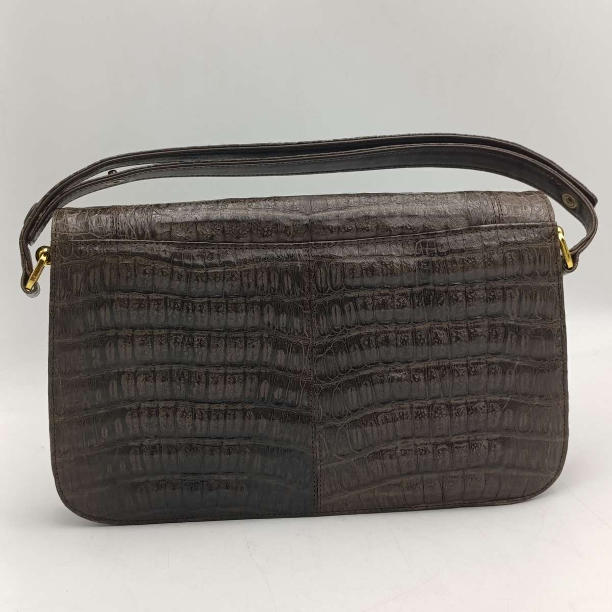 Cape Cobra vintage leather craft of distinction Cape Town dark brown wild crocodile handbag