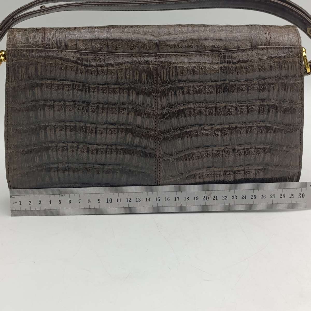 Cape Cobra vintage leather craft of distinction Cape Town dark brown wild crocodile handbag