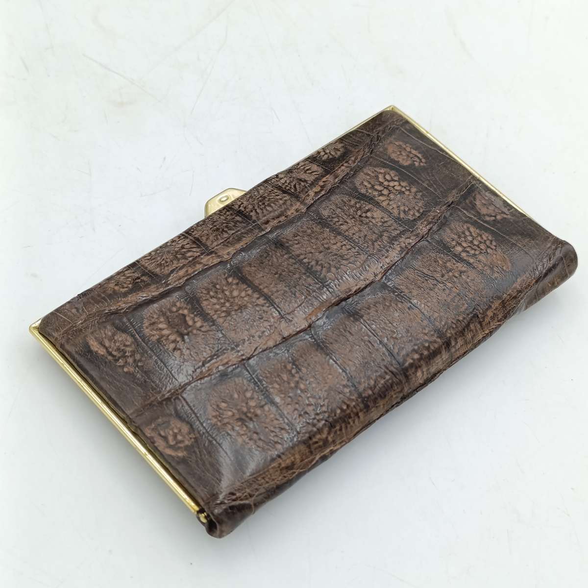 Cape Cobra vintage leather craft of distinction Cape Town dark brown wild crocodile handbag