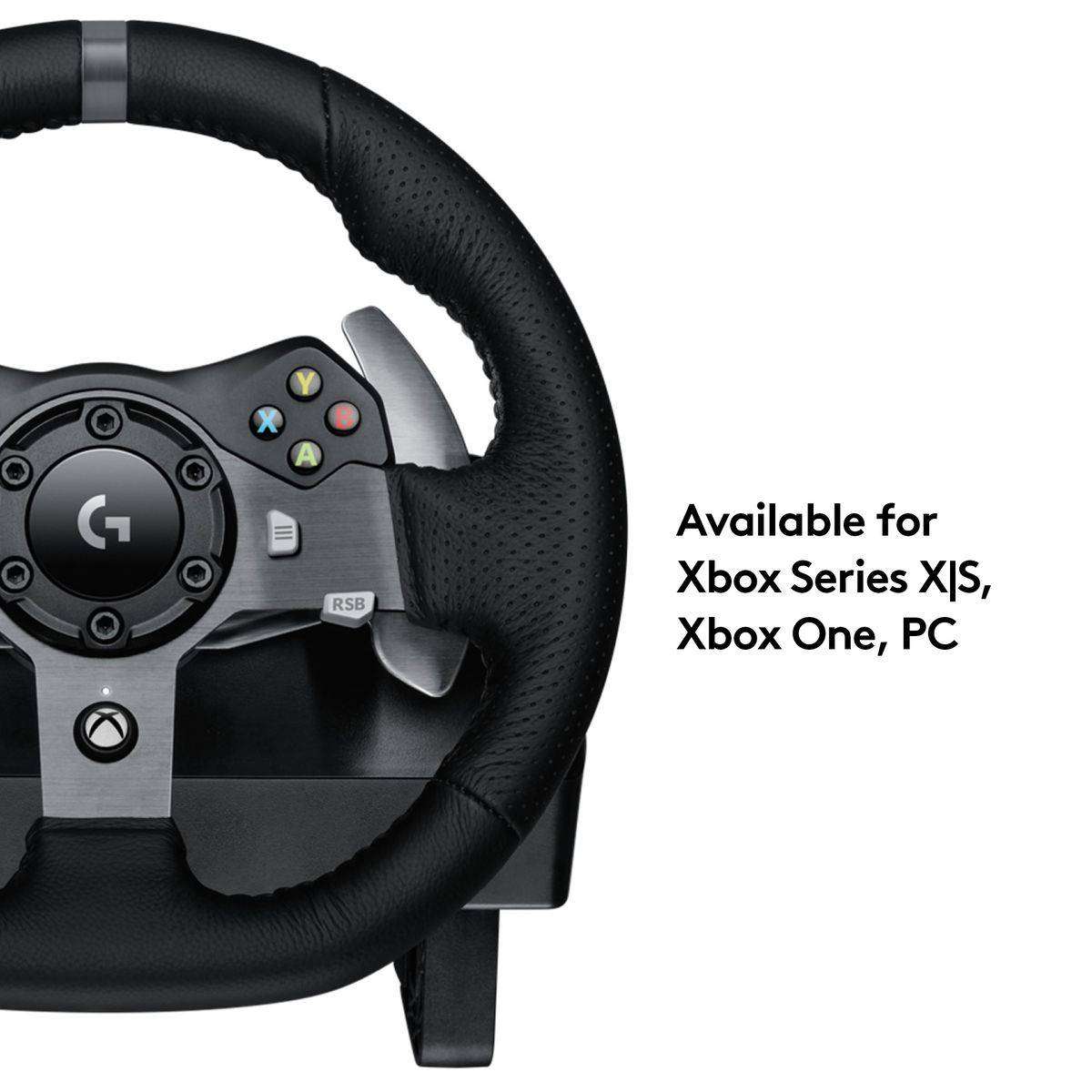 Logitech G920 Driving Force Racing Wheel and Floor Pedals,Force Feedback,PC