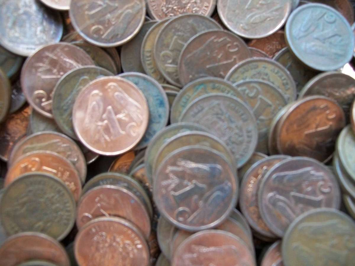 Lot of Third Decimal 1 and 2 cents (mixed dates)