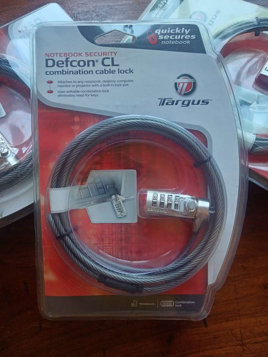 Defcon Combination Lock - 1 bid takes all three