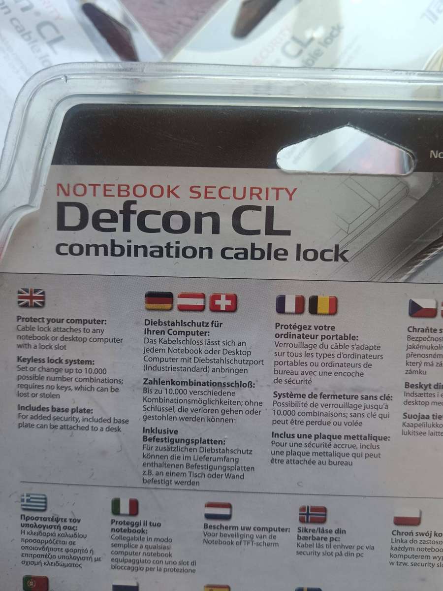 Defcon Combination Lock - 1 bid takes all three