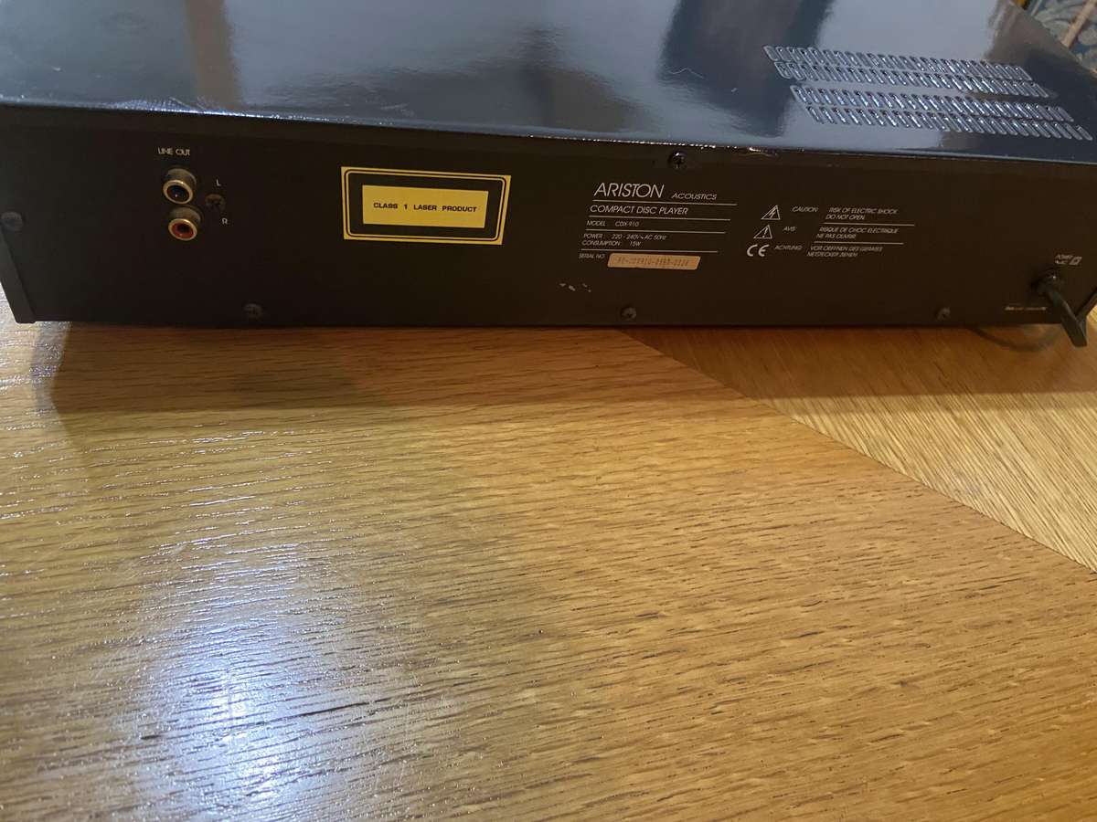 Ariston single disc CD player