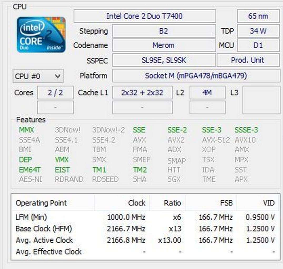 Mini Desktop PC. Core2 Duo - 2Gb RAM - 500Gb HDD