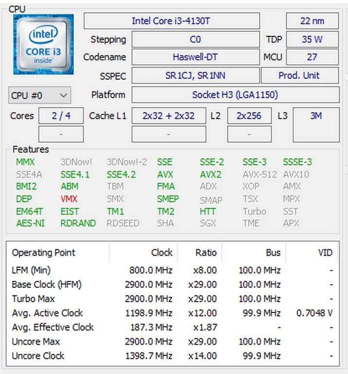 Lenovo ThinkCentre M93P - i3 8Gb RAM 240GB SSD Win10