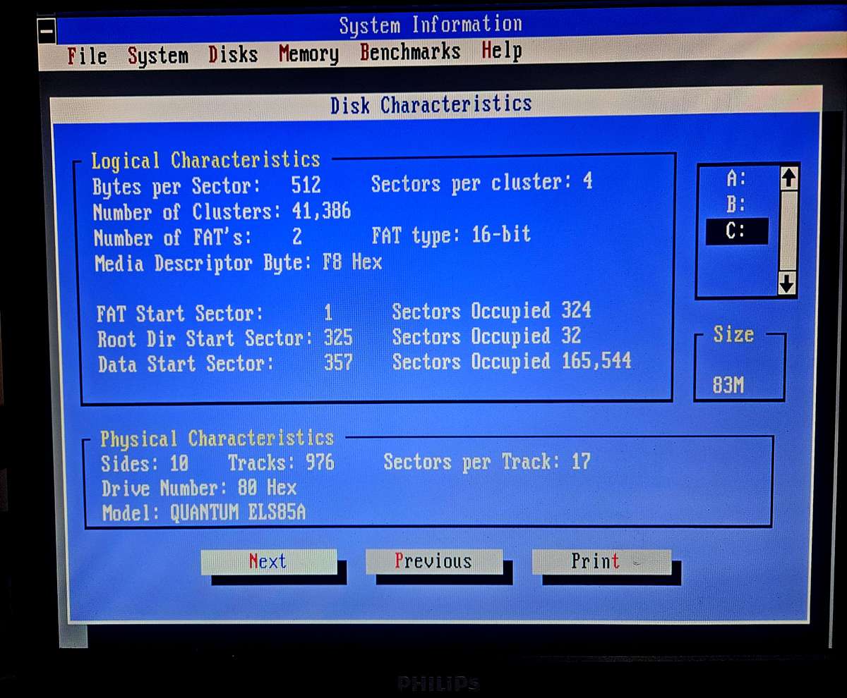 Vintage Desktop Computer- Tatung 386SX 1988