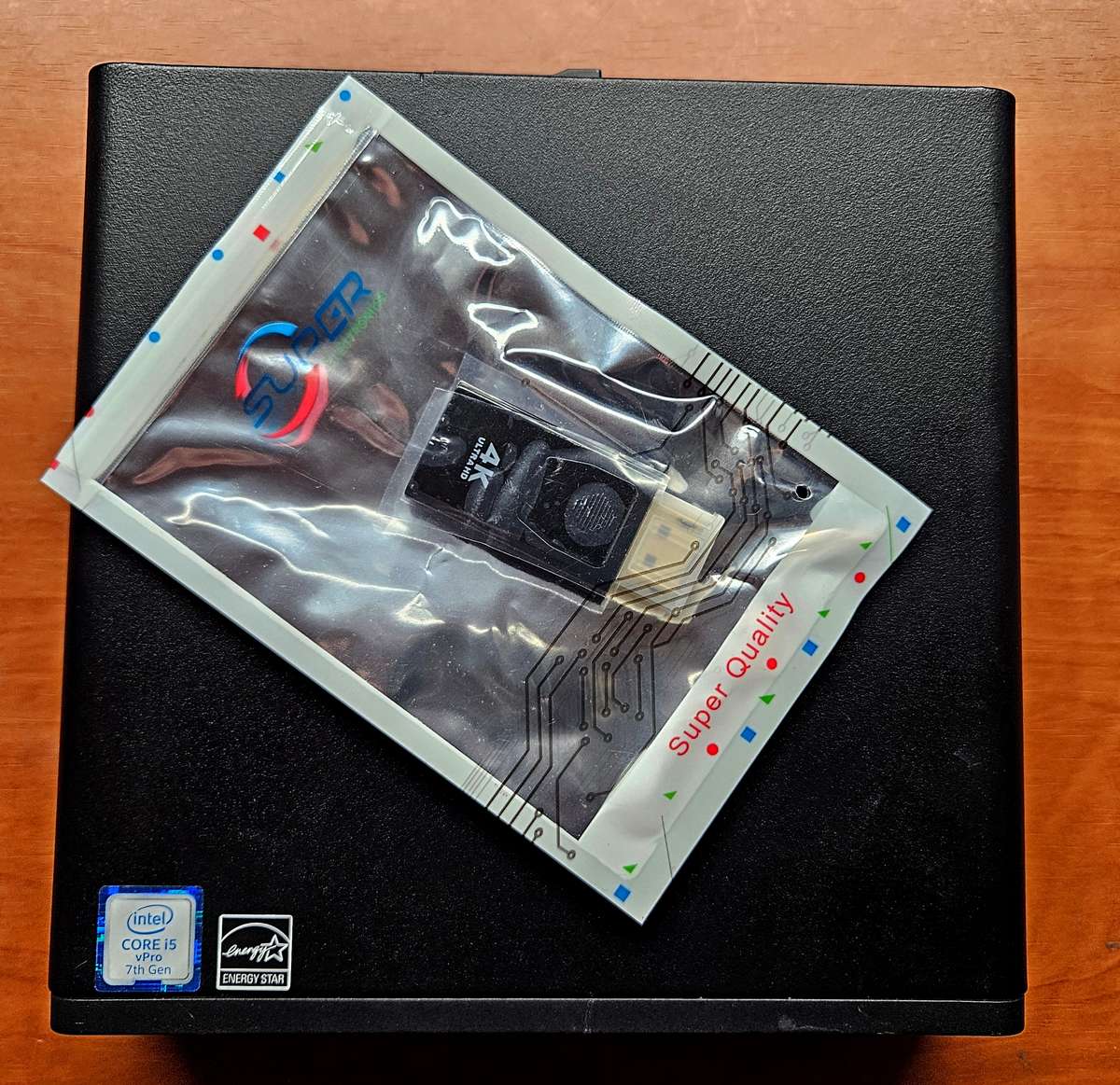 HP EliteDesk 800 G3 Mini-8Gb-256Gb Nvme & 1Tb Sata