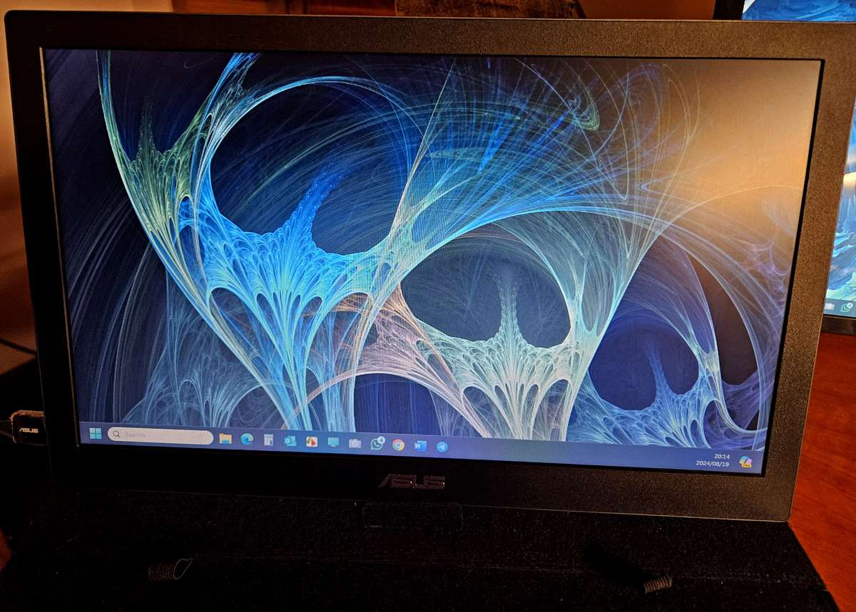 Asus MB168B USB 2nd screen for Laptop