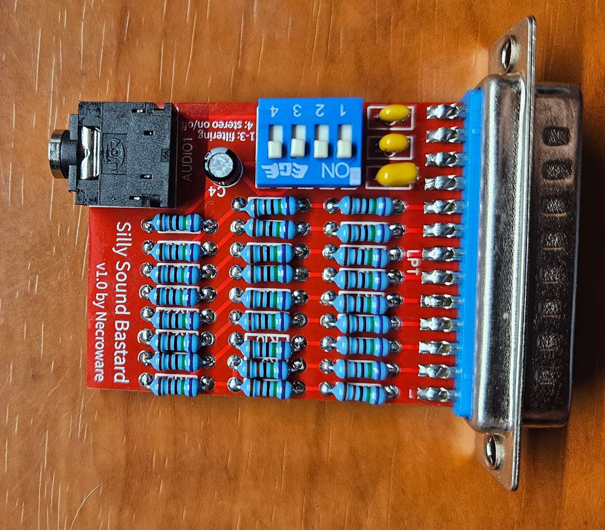 Vintage Computer Covox style LPT DAC.