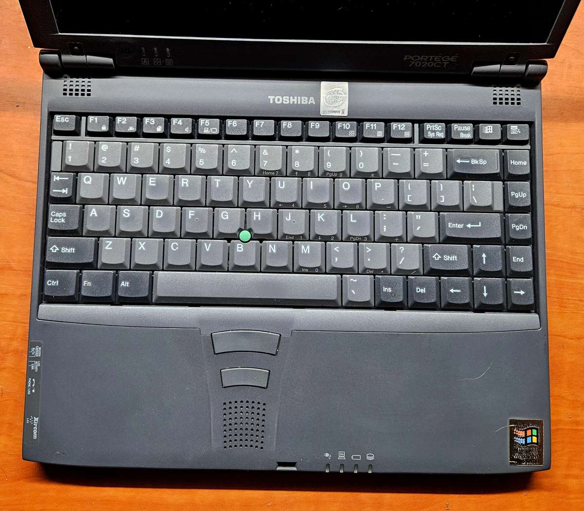 Vintage Pentium II Windows 98 latop. Toshiba Portege 7020CT