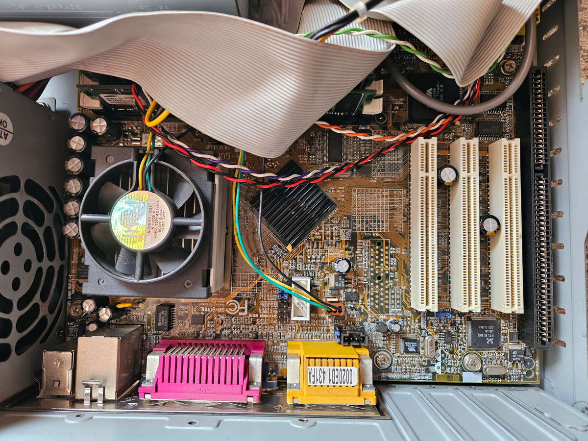 Vintage Gigabyte Micro-ATX Desktop PC.