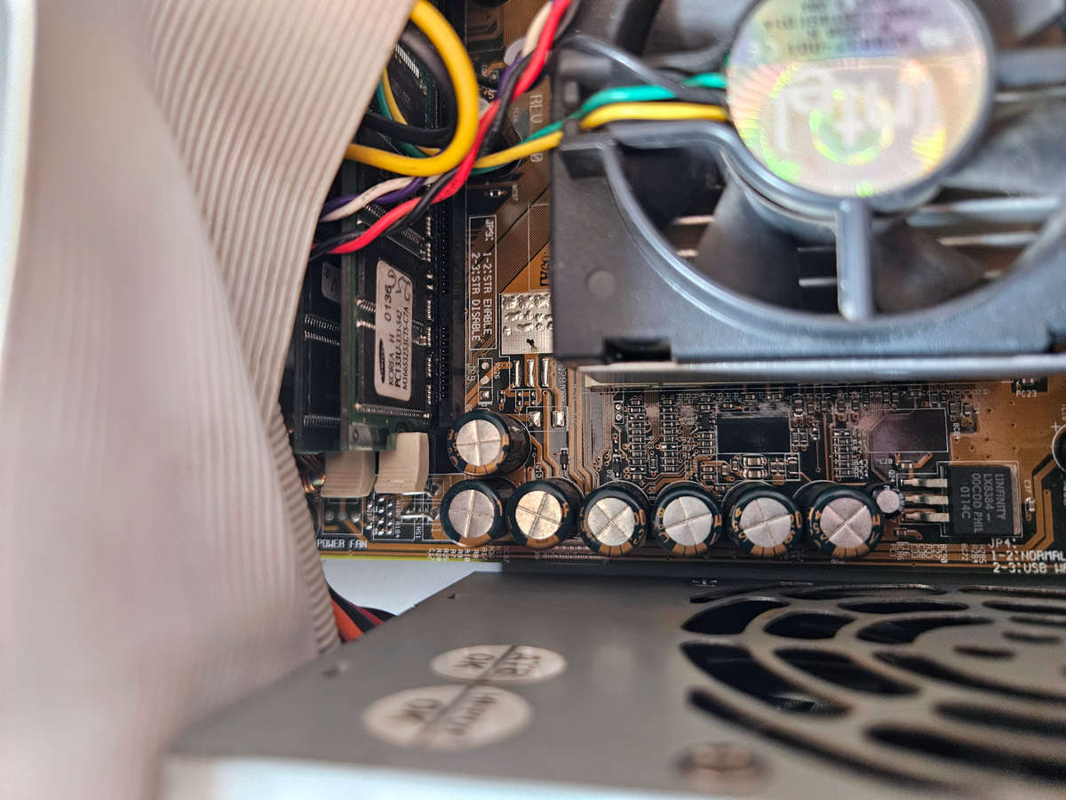 Vintage Gigabyte Micro-ATX Desktop PC.