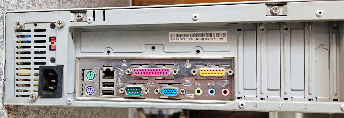 Vintage Gigabyte Micro-ATX Desktop PC.