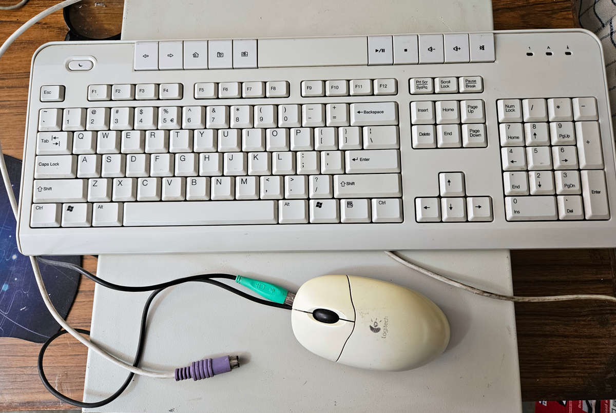 Vintage Gigabyte Micro-ATX Desktop PC.