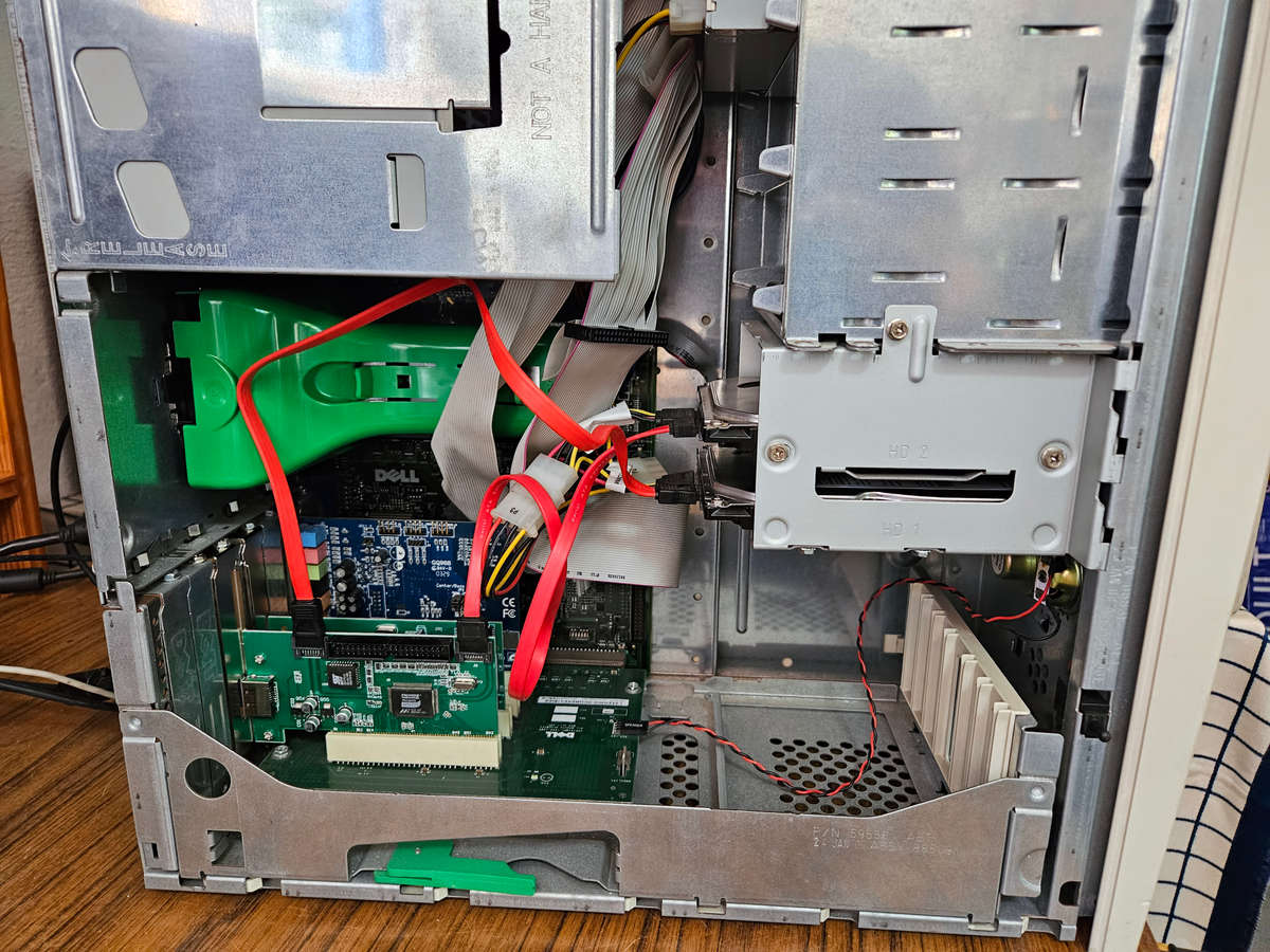 Dell Pentium III Desktop PC (2000) with many extras.