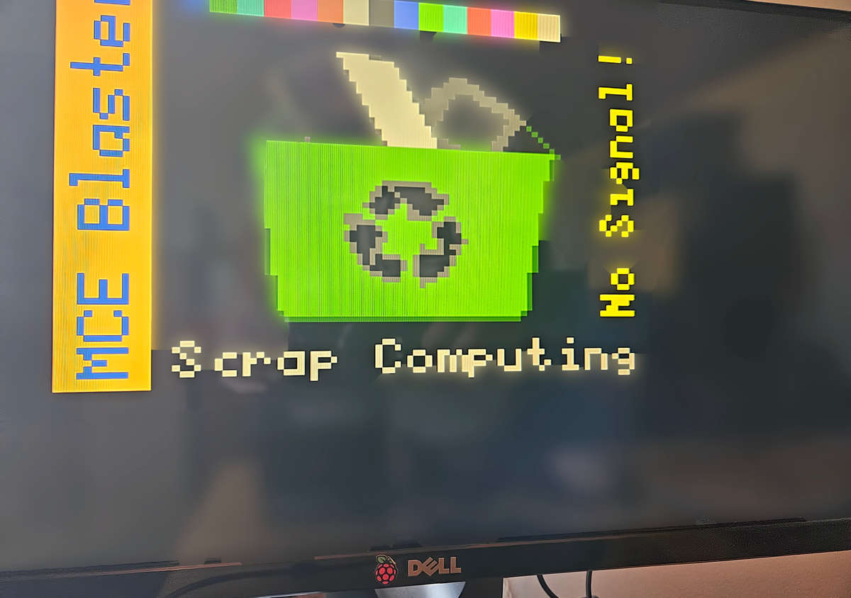 HMC  6311 8 bit ISA CGA/HERC Graphics card. (1992) & CGA/Herc to VGA converter