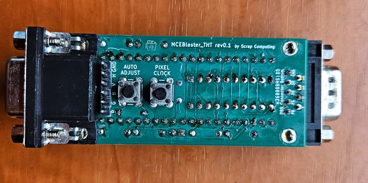 EGA -CGA -MGA-HERC to VGA adaptor