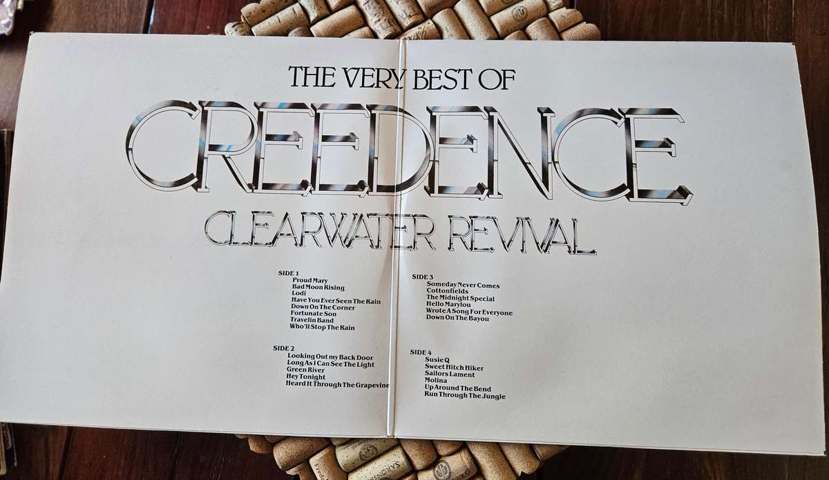 LP Vinyl record bundle 4 double albums.