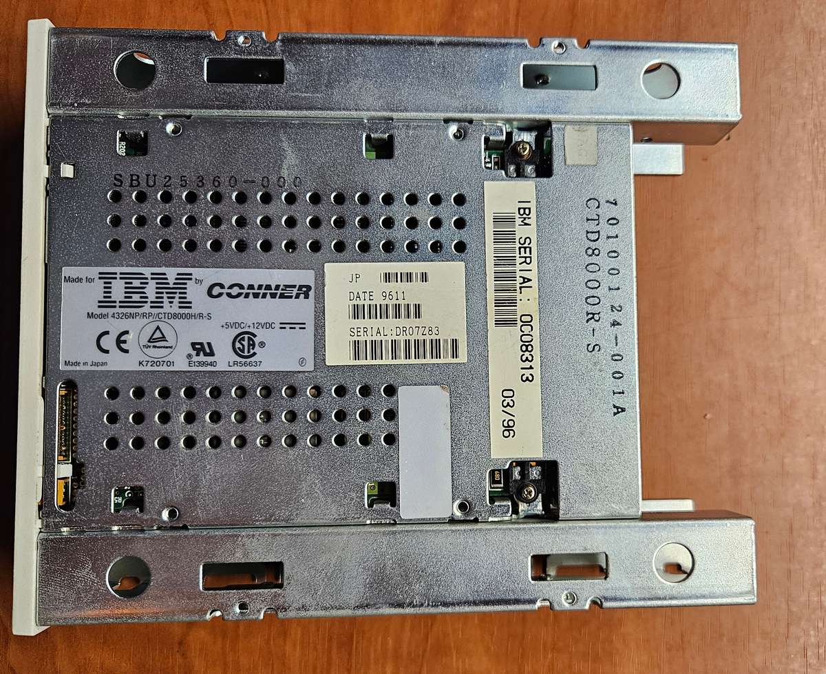 IBM/Conner DDS-2 SCSII Tape Drive (Working)
