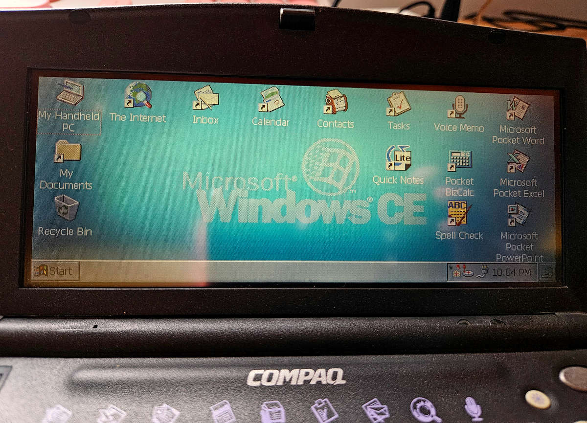 Compaq Raid CE 1998 PDA