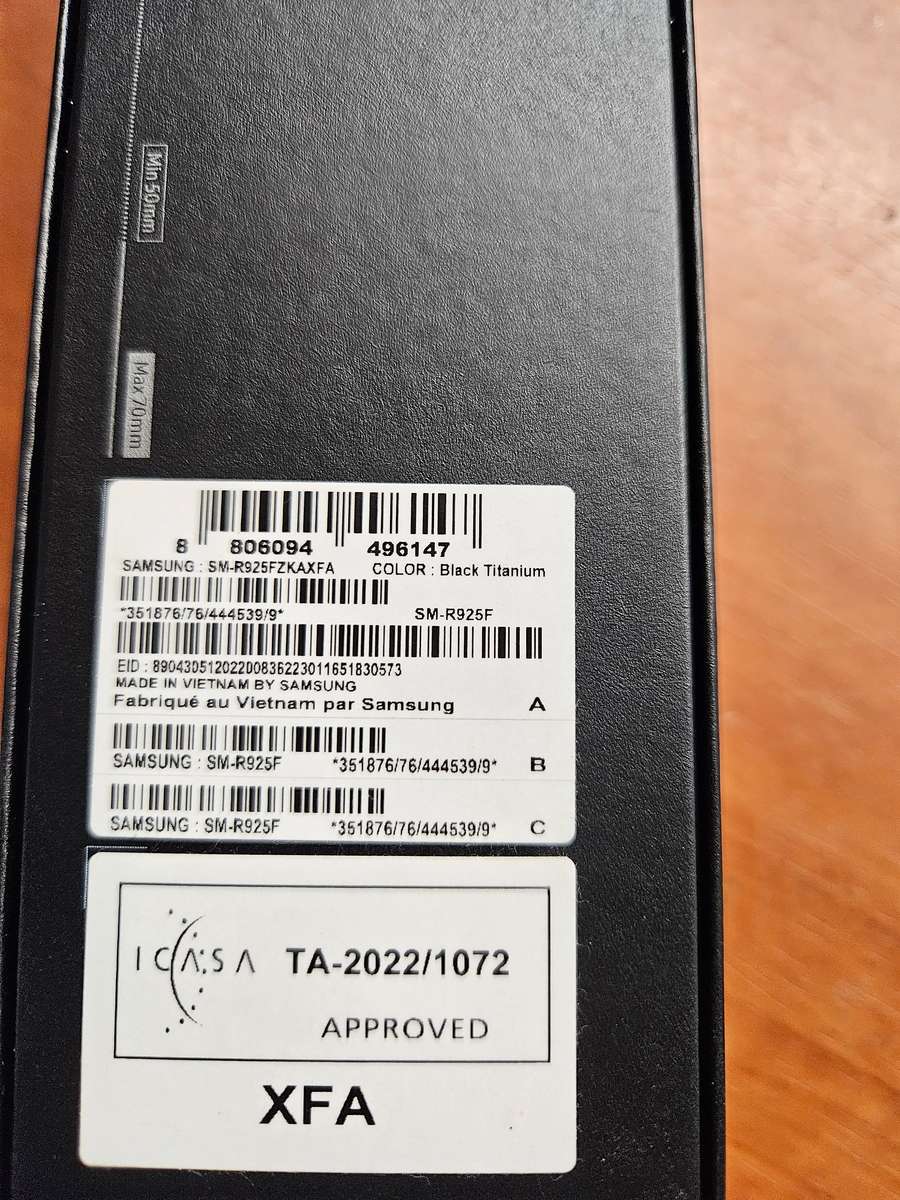 Samsung Galaxy Watch 5 Pro (Black Titanium)