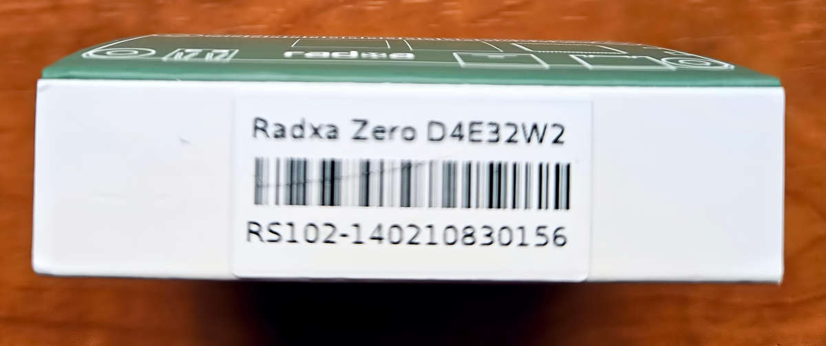 Radxa Zero SBC - 4Gb - 32Gb EMMC - Quad Core A53 1.8Ghz