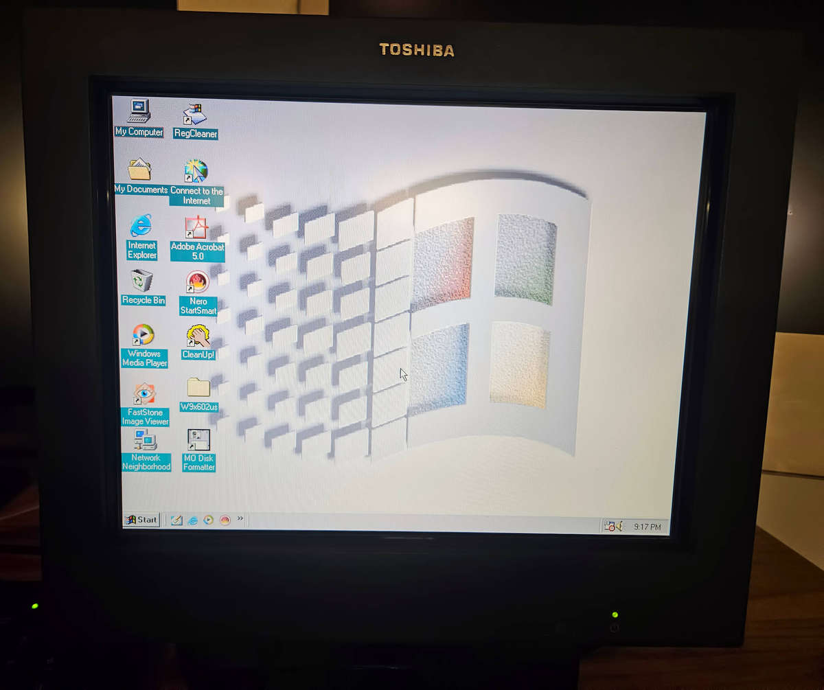 Toshiba 12" LCD monitor
